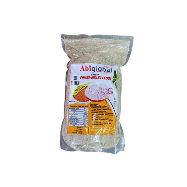 ABIGLOBAL SPICED FINGER MILLET FLOUR 1KG