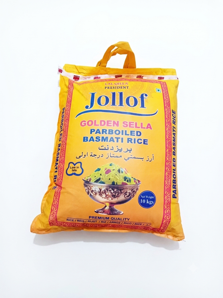 JOLLOF GOLDEN SELLA PARBOILED BASMATI RICE