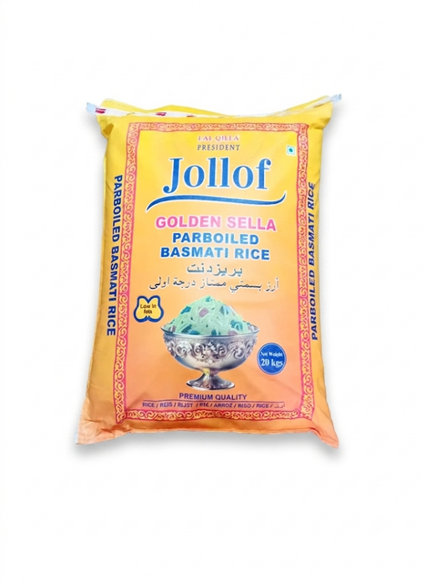 JOLLOF GOLDEN SELLA PARBOILED BASMATI RICE