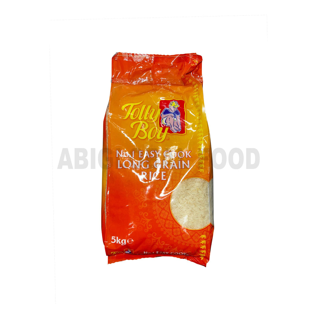 Tolly Boy Easy Cook Long Grain Rice - 5KG – ABIGLOBAL FOODS ONLINE LTD