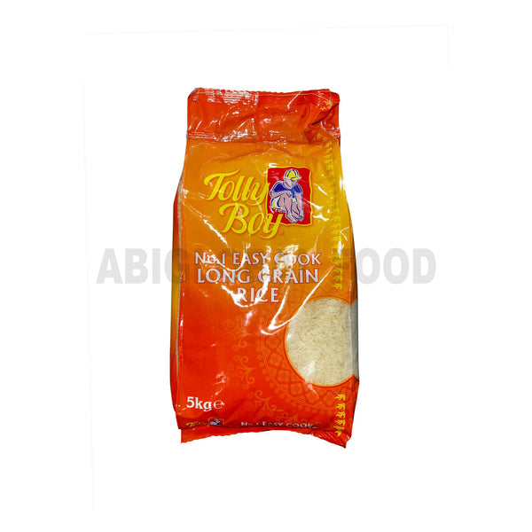 Tolly Boy Easy Cook Long Grain Rice - 5KG