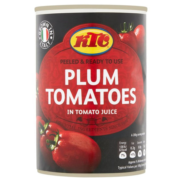 Ktc plum tomatoes 400G