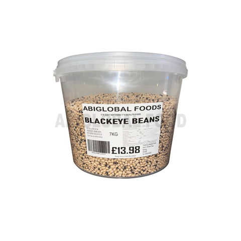 Abiglobal Foods Blackeye Beans - 7KG Bucket
