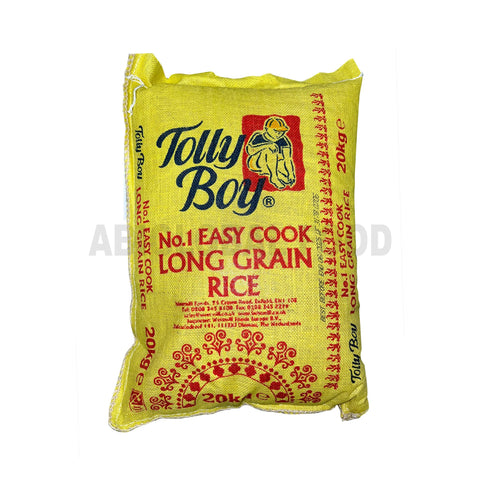 Tolly Boy Easy Cook Long Grain Rice - 20KG