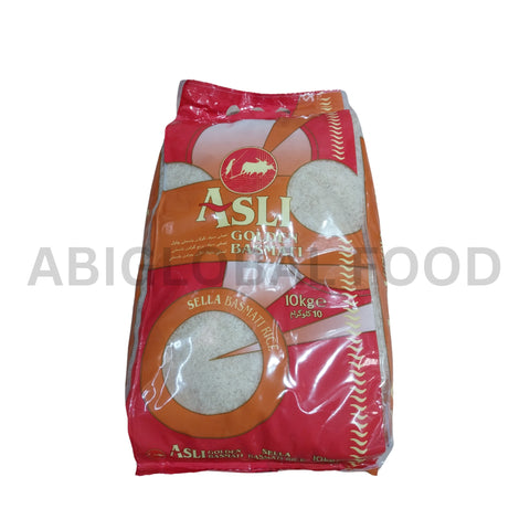 Asli Sella Golden Basmati Rice - 10KG