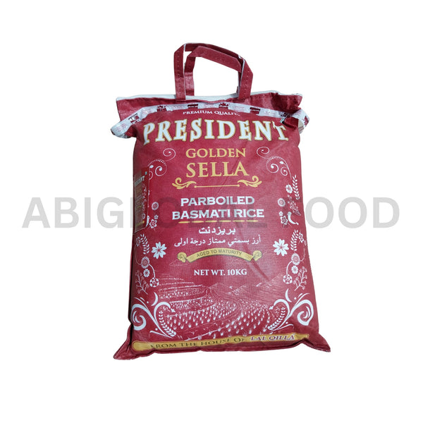 Lal Qilla President Golden Sella Parboiled Basmati Rice - 10KG