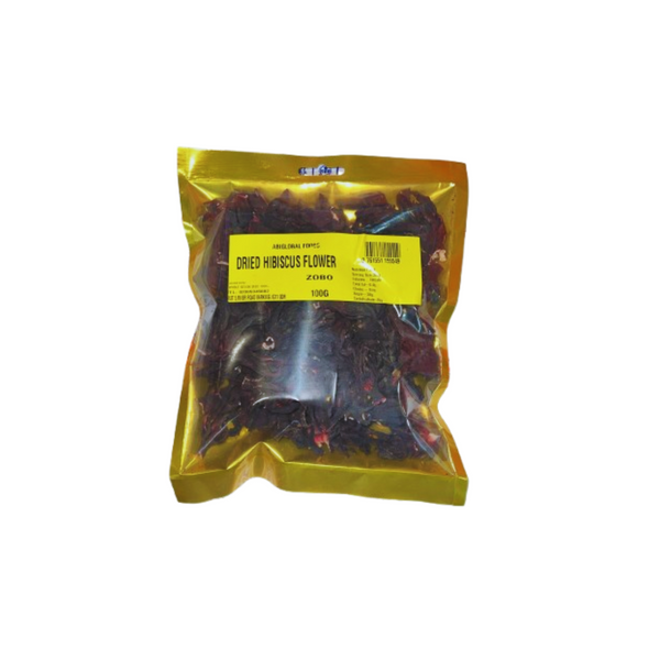 Abiglobal Foods Dried Hibiscus Flower 100g