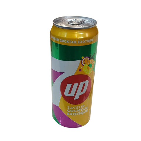 7UP COCKTAIL EXOTIQUE CAN 330ML