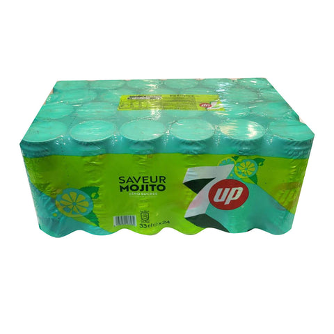 7UP SAVEUR MOYITO CAN 330ML