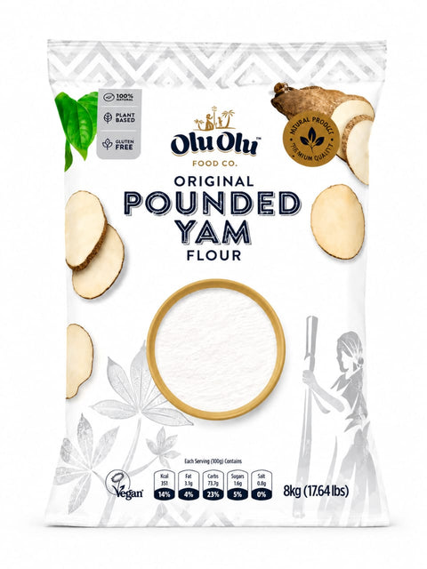OLU OLU ORIGINAL POUNDED YAM FLOUR