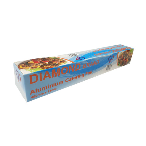 Diamond Brand  Aluminium Catering Foil 450mm x 75mtr