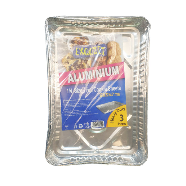 EXQUZIT ALUMINIUM 1/4 SIZE-FOIL 3 Pieces MFCE03 PACK OF 3