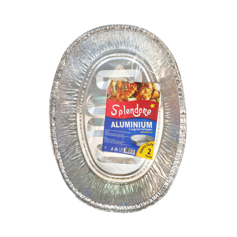 SPLENDORE  24X2 SMALL ROASTERS WITH FOIL LIDS (MFCS02) PACK OF 2