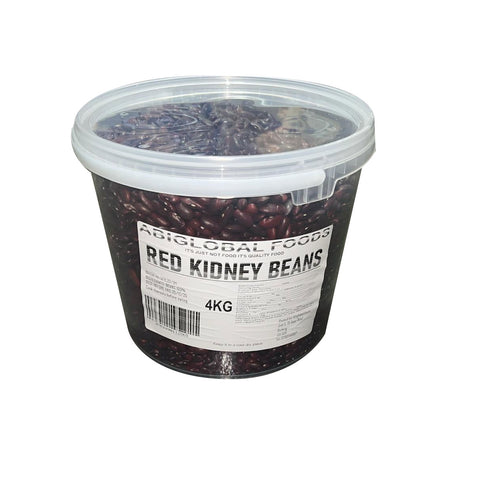 ABIGLOBAL RED KIDNEY BEANS 4KG bucket