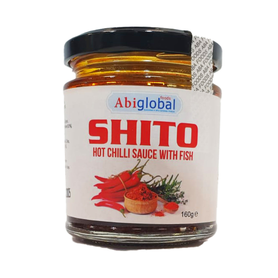 Abiglobal Foods Shito Hot Chilli Sauce with Fish - 160g – ABIGLOBAL ...