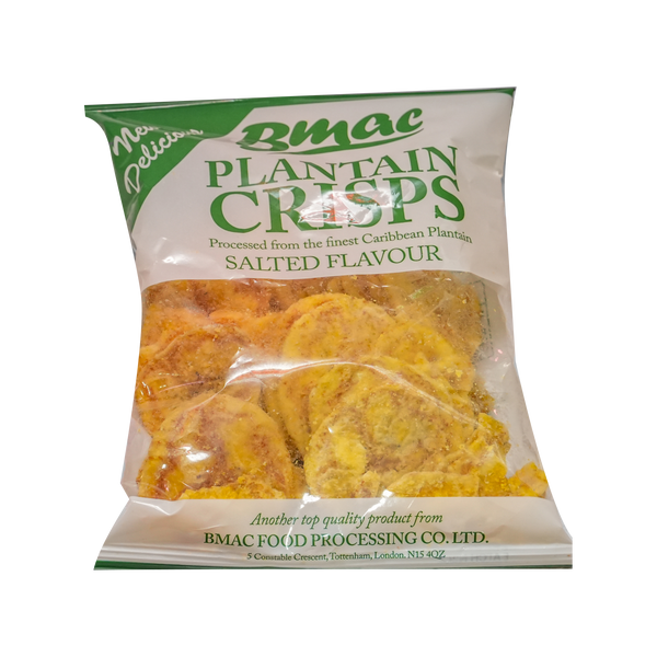 Bmac Plantain Crisps Salted Flavour