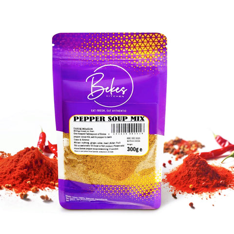 Bekes Kitchen Pepper Soup Mix - 300G