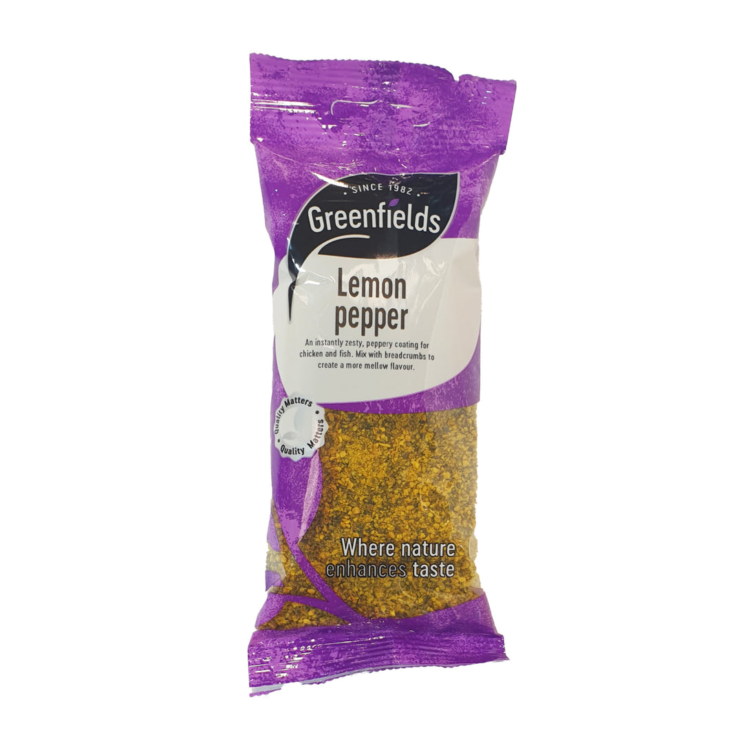 Greenfields Lemon Pepper 100g – ABIGLOBAL FOODS ONLINE LTD