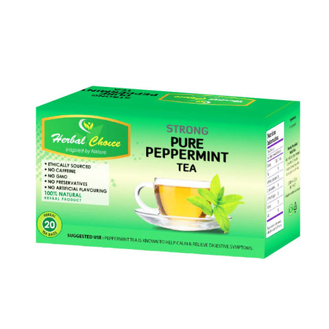 HERBAL CHOICE PURE PEPPERMINT TEA- 20pcs