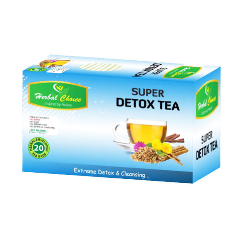 HERBAL CHOICE SUPER DETOX TEA 20pcs