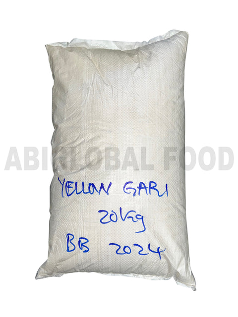 Abiglobal Foods Yellow Gari - 20KG