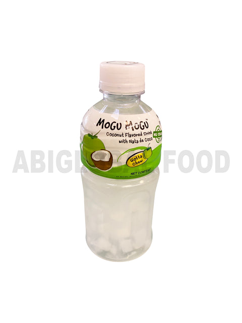 Mogu Mogu Coconut Flavored Drink with Nata de Coco - 320ML