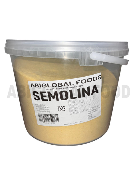 Abiglobal Foods Semolina - 7kg Bucket