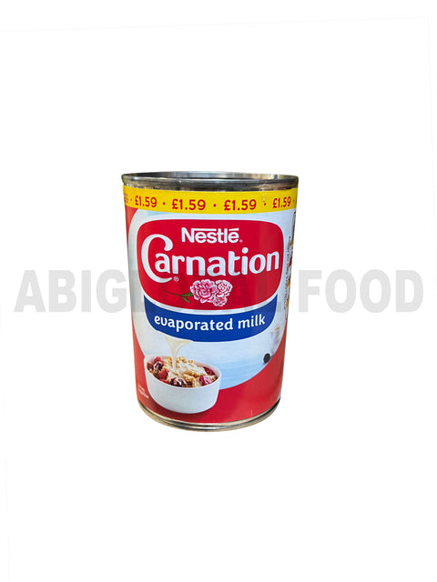 Nestle Carnation Evaporated Milk - 410G X 12