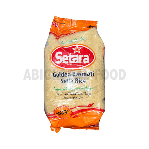 Seta Rice Arab Setara Golden Basmati Sella Rice - 10KG – ABIGLOBAL FOODS ONLINE LTD