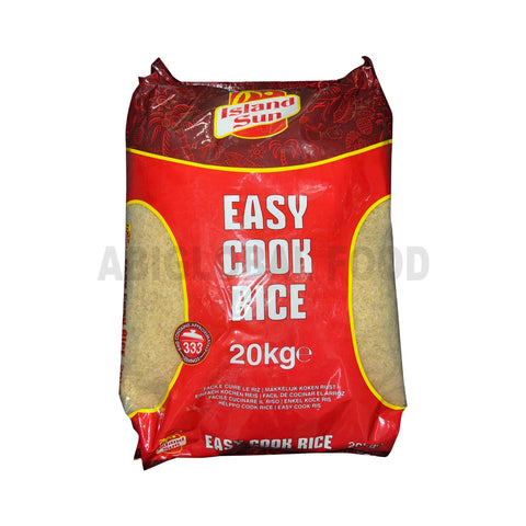 Island Sun Easy Cook Rice - 20KG