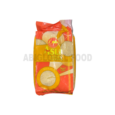 Asli Sella Golden Basmati Rice - 5kg – ABIGLOBAL FOODS ONLINE LTD