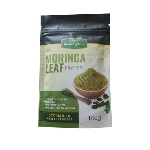HERBAL CHOICE STRONG PURE MORINGA POWDER 100g – ABIGLOBAL FOODS ONLINE LTD