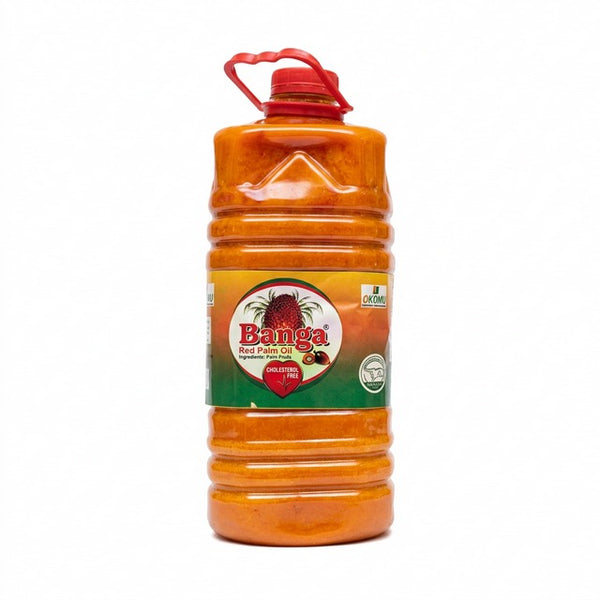 Authentic Banga Red Palm Oil (Cholesterol Free) 4 litre