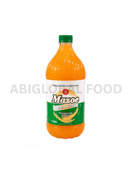 Mazoe Peach Flavoured Syrup 2L