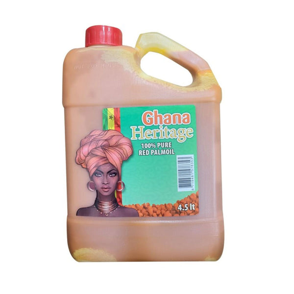 GHANA HERITAGE ZOMI PALM OIL 4.5 Litres