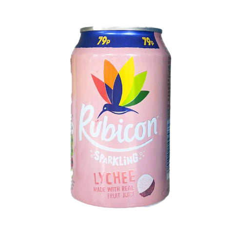 RUBICON SPARKLING LYCHEE 330ML