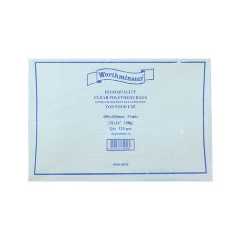 Polythene bags 18’’ x 24’’ ( 200G ) (pack of 125)