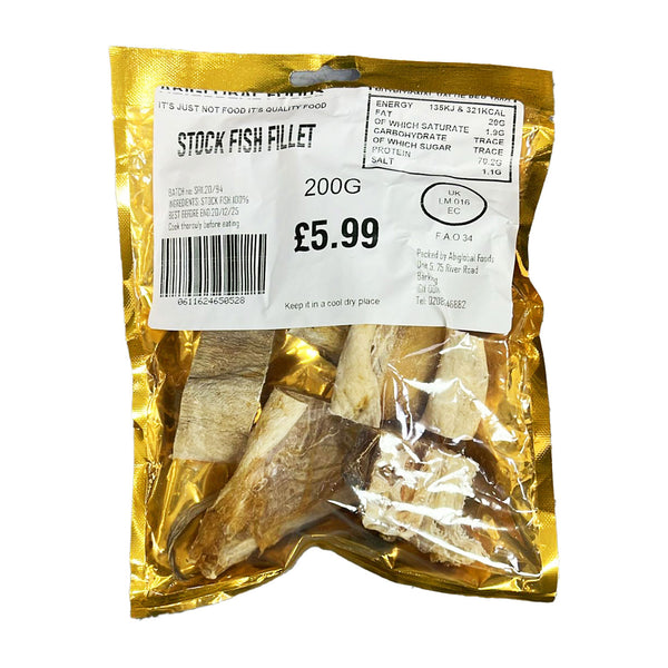 Stock fish Fillet 200g